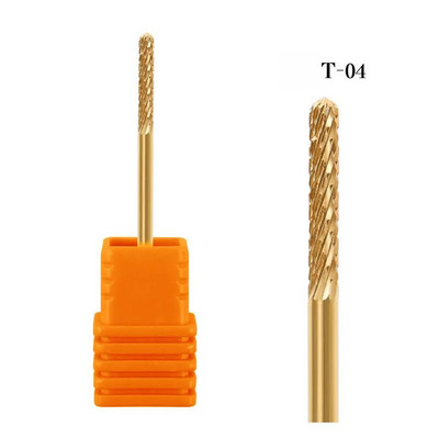 Burghiu electric de înaltă calitate pentru arta unghiilor Cap de șlefuit din carbură de tungsten pentru freze pentru manichiură Instrumente de lustruit