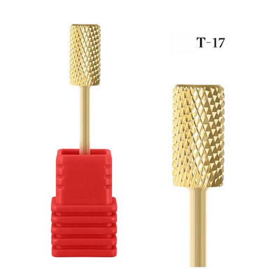 Burghiu electric de înaltă calitate pentru arta unghiilor Cap de șlefuit din carbură de tungsten pentru freze pentru manichiură Instrumente de lustruit