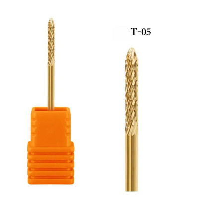 Burghiu electric de înaltă calitate pentru arta unghiilor Cap de șlefuit din carbură de tungsten pentru freze pentru manichiură Instrumente de lustruit