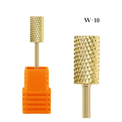 Burghiu electric de înaltă calitate pentru arta unghiilor Cap de șlefuit din carbură de tungsten pentru freze pentru manichiură Instrumente de lustruit