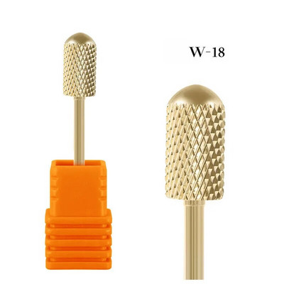 Burghiu electric de înaltă calitate pentru arta unghiilor Cap de șlefuit din carbură de tungsten pentru freze pentru manichiură Instrumente de lustruit