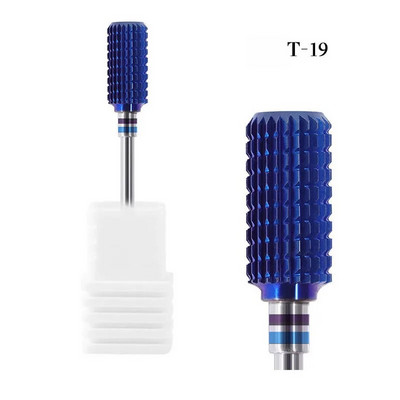 Burghiu electric de înaltă calitate pentru arta unghiilor Cap de șlefuit din carbură de tungsten pentru freze pentru manichiură Instrumente de lustruit