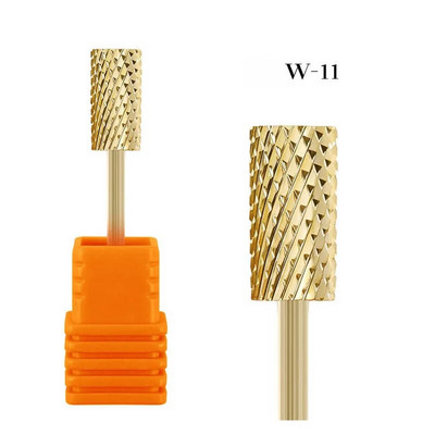 Burghiu electric de înaltă calitate pentru arta unghiilor Cap de șlefuit din carbură de tungsten pentru freze pentru manichiură Instrumente de lustruit