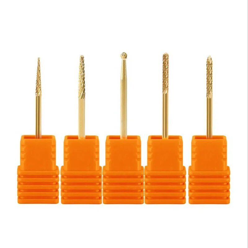 Burghiu electric de înaltă calitate pentru arta unghiilor Cap de șlefuit din carbură de tungsten pentru freze pentru manichiură Instrumente de lustruit