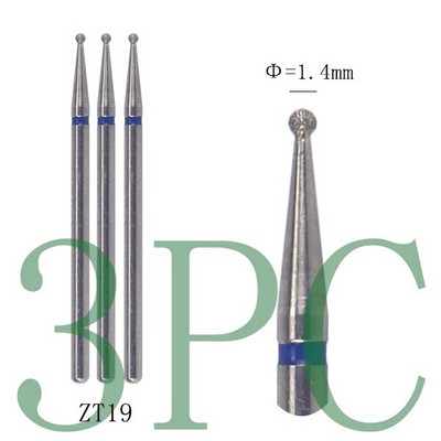 3gab Dimanta frēzes manikīram Rotējošie nagu urbji elektriskie pedikīra iekārtas aprīkojums kutikulas noņemšanas instrumenti