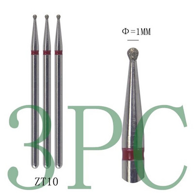 3gab Dimanta frēzes manikīram Rotējošie nagu urbji elektriskie pedikīra iekārtas aprīkojums kutikulas noņemšanas instrumenti