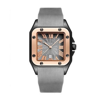 Кварцов механизъм Римски квадратни часовници Моден ръчен часовник Дамски часовници от розово злато Подарък за приятелка Мъжки часовник Женски