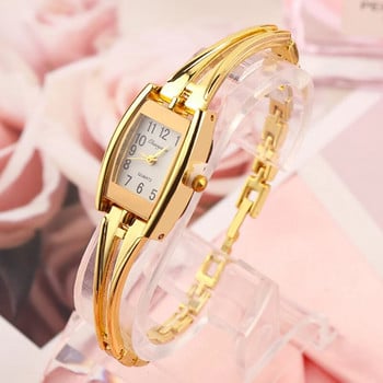Най-новите дамски ръчни часовници, гривни, модни дамски часовници от неръждаема стомана, кварцов женски часовник, часовници Reloj Mujer