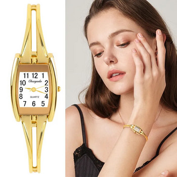 Τα νεότερα γυναικεία ρολόγια χειρός βραχιόλια μόδας από ανοξείδωτο ατσάλι Γυναικεία ρολόγια Quartz Γυναικείο ρολόι Reloj Mujer