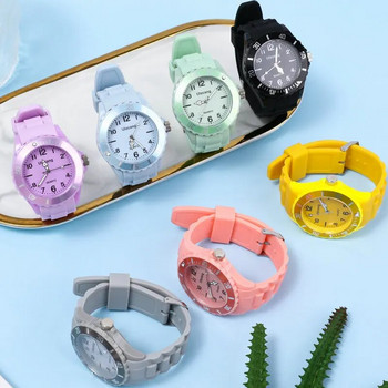 New Ins Quartz Γυναικείο ρολόι Αθλητικά αδιάβροχα ηλεκτρονικά ρολόγια Candy πολύχρωμα φοιτητικά ζευγάρια ηλεκτρονικά ρολόγια χειρός Δώρο