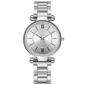 Casual naiste kvartsist roostevabast terasest rihmaga käekell Analoog randmekell часы женские наручные montre femme relojes para mujer