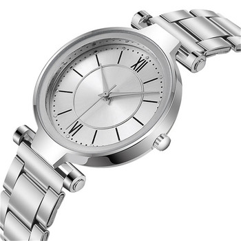 Ежедневни дамски кварцов часовник с каишка от неръждаема стомана Аналогов ръчен часовник женски наручные montre femme relojes para mujer