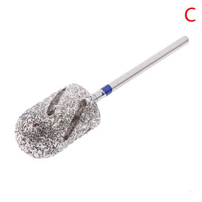 3 suuruses maniküüri ja pediküüri puur treipingi küünepuuriotsakud jalahooldusvahendi jaoks Callus Clean küünenaha küünte tarvikud ja tööriistad