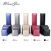 Φορητό Ταξιδιωτικό Κουτί κοσμημάτων Αποθήκευση Κρεμαστό Κολιέ Βραχιόλι Δώρο Δώρο Γάμου Κουτί με διαμαντένιο δαχτυλίδι Μινιμαλιστική θήκη οργάνωσης κοσμημάτων