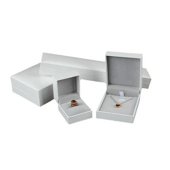 Χονδρικό δαχτυλίδι σκουλαρίκια Κοσμήματα Κουτί συσκευασίας για Business Superior Δώρο Κολιέ καρφιά αυτιών βραχιόλι βραχιόλι βραχιόλι αποθήκευσης λευκό