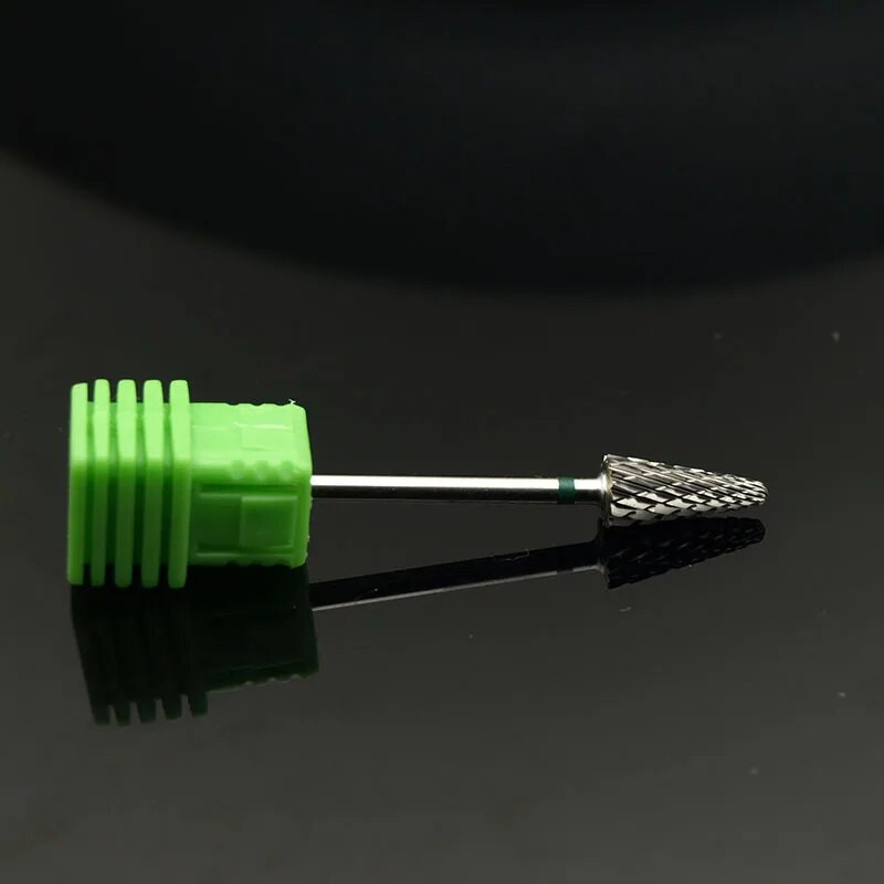 EasyNail~3/32`` volframist terasest küünepuuriotsakuga küüneviil Karbiidotsik Geelieemaldaja Küünepuhastusvahend Millings Bit M0413