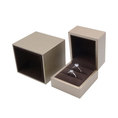 Peidetud abielusõrmuse kinkekarp paberist käekottide armastajate paarisõrmusekarp esitluskarp Luksuslik ehete ripatsiga kaelakee hoiukarp