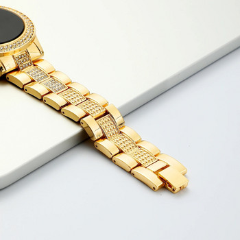 Тенденции продукти 2023 г. Нова модна лента от неръждаема стомана Дамски дигитални часовници с дигитален кристал Дамски ръчен часовник Relogio Clock