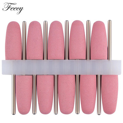 Lõikur maniküüri jaoks Kummi silikoon keraamiline freesimine küünekunsti lõikur poleerimispuhverviilid elektrimasina puur