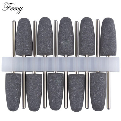 Lõikur maniküüri jaoks Kummi silikoon keraamiline freesimine küünekunsti lõikur poleerimispuhverviilid elektrimasina puur