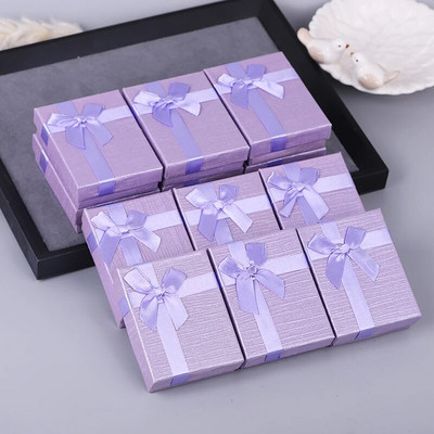 Hulgimüük 12tk/partii karp 2023 uus kohandatud ehete pakkekarp Ehtekõrvarõngad sõrmus kaelakee pulmakarp Mitu võimalust