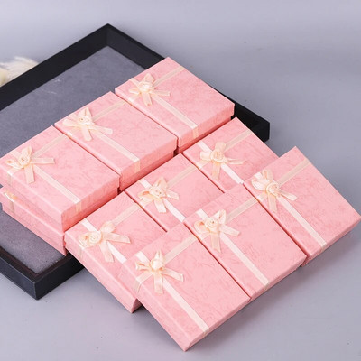 Hulgimüük 12tk/partii karp 2023 uus kohandatud ehete pakkekarp Ehtekõrvarõngad sõrmus kaelakee pulmakarp Mitu võimalust