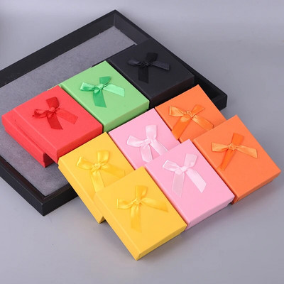 Hulgimüük 12tk/partii karp 2023 uus kohandatud ehete pakkekarp Ehtekõrvarõngad sõrmus kaelakee pulmakarp Mitu võimalust