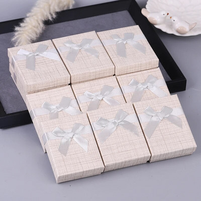 Hulgimüük 12tk/partii karp 2023 uus kohandatud ehete pakkekarp Ehtekõrvarõngad sõrmus kaelakee pulmakarp Mitu võimalust