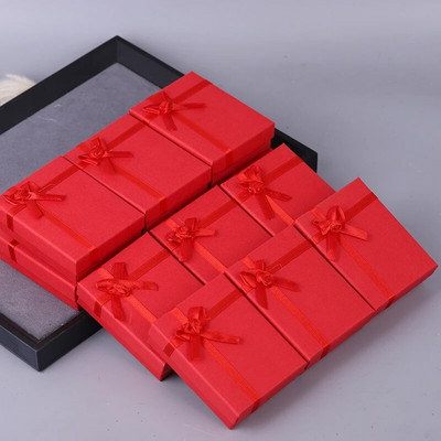 Hulgimüük 12tk/partii karp 2023 uus kohandatud ehete pakkekarp Ehtekõrvarõngad sõrmus kaelakee pulmakarp Mitu võimalust