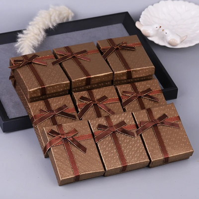 Hulgimüük 12tk/partii karp 2023 uus kohandatud ehete pakkekarp Ehtekõrvarõngad sõrmus kaelakee pulmakarp Mitu võimalust