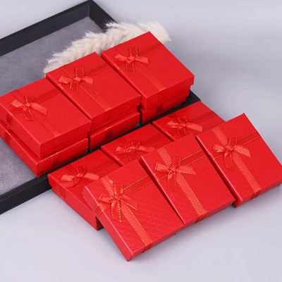 Hulgimüük 12tk/partii karp 2023 uus kohandatud ehete pakkekarp Ehtekõrvarõngad sõrmus kaelakee pulmakarp Mitu võimalust