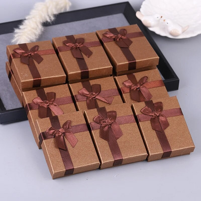 Hulgimüük 12tk/partii karp 2023 uus kohandatud ehete pakkekarp Ehtekõrvarõngad sõrmus kaelakee pulmakarp Mitu võimalust