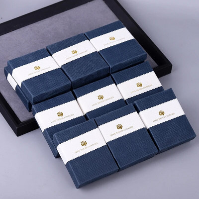 Hulgimüük 12tk/partii karp 2023 uus kohandatud ehete pakkekarp Ehtekõrvarõngad sõrmus kaelakee pulmakarp Mitu võimalust