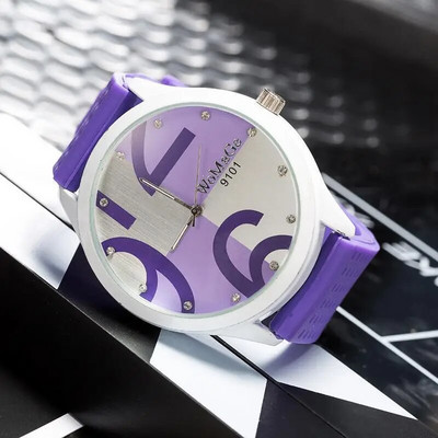 Womage käekellad Naiste rohelised käekellad Mood suured kvartsist käekellad Naiste naiste Gilrs silikoonist spordikellad reloj mujer