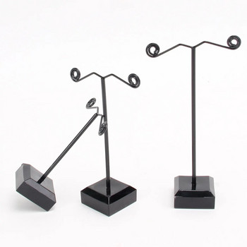 Мини метална стойка за обеци, акрилни големи, средни и малки обеци, колиета, гривни, поставяне на стойка, стойка за бижута