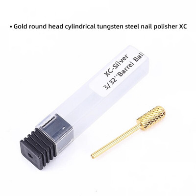 Poleerimismaniküür volframist terasest lihvimispea ühe silindriline kiilastüüpi poleerimispuur poleerimismaniküüri tööriistad