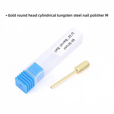 Poleerimismaniküür volframist terasest lihvimispea ühe silindriline kiilastüüpi poleerimispuur poleerimismaniküüri tööriistad