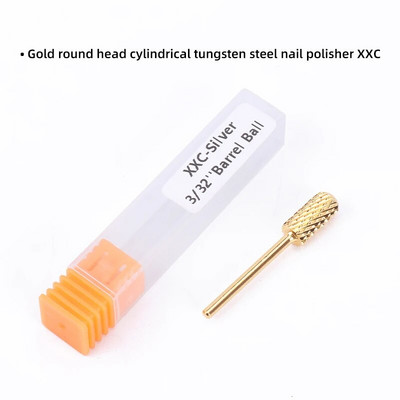 Poleerimismaniküür volframist terasest lihvimispea ühe silindriline kiilastüüpi poleerimispuur poleerimismaniküüri tööriistad