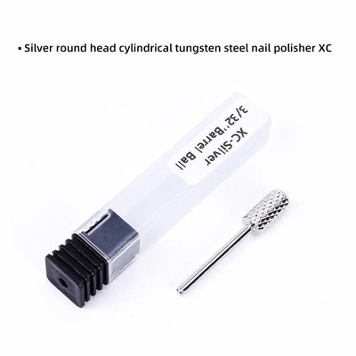 Poleerimismaniküür volframist terasest lihvimispea ühe silindriline kiilastüüpi poleerimispuur poleerimismaniküüri tööriistad