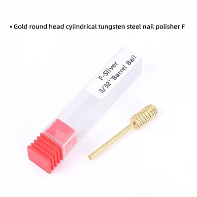 Poleerimismaniküür volframist terasest lihvimispea ühe silindriline kiilastüüpi poleerimispuur poleerimismaniküüri tööriistad
