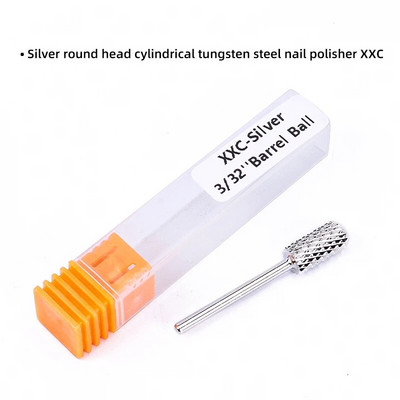 Poleerimismaniküür volframist terasest lihvimispea ühe silindriline kiilastüüpi poleerimispuur poleerimismaniküüri tööriistad