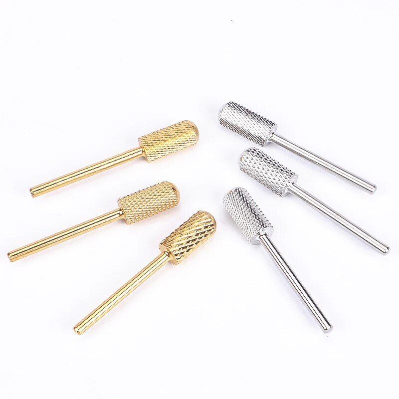 Poleerimismaniküür volframist terasest lihvimispea ühe silindriline kiilastüüpi poleerimispuur poleerimismaniküüri tööriistad