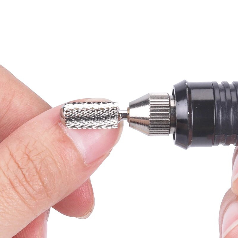 Poleerimismaniküür volframist terasest lihvimispea ühe silindriline kiilastüüpi poleerimispuur poleerimismaniküüri tööriistad