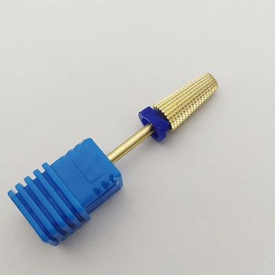 5u1 konusna sigurnosna zlatna karbidna svrdla za nokte s reznim svrdlima Karbidno glodalo za manikuru Uklanjanje pribora za gel nokte