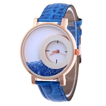 Дамски часовници със счупен диамант Кварцови ръчни часовници с голям циферблат Студентски часовници Ежедневни прости дамски кварцови часовници Дамски часовник