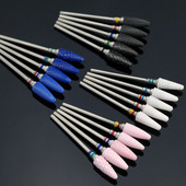 20 tipo keraminis nagų grąžtas Elektrinis frezavimo pjoviklis pedikiūrui Manikiūro aparato aksesuaras odelių šalinimas dildės Nagų įrankiai