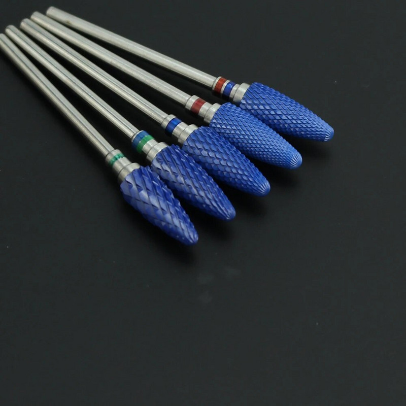 20 tipo keraminis nagų grąžtas Elektrinis frezavimo pjoviklis pedikiūrui Manikiūro aparato aksesuaras odelių šalinimas dildės Nagų įrankiai