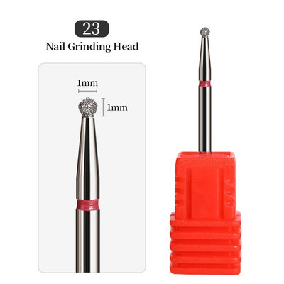 Τρυπάνια νυχιών από ατσάλι βολφραμίου Ηλεκτρικά τρυπάνια για μανικιούρ για φρεζάρισμα κοπτικών καρφιών αξεσουάρ για πεντικιούρ