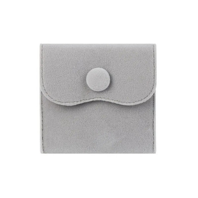 Ehete pakendamise kott klõpsatusega kinnitus Suurepärane pehme sametist kingitus käevõru kott kaelakee kõrvarõngad sõrmuse hoiukott