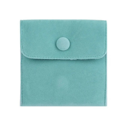 Ehete pakendamise kott klõpsatusega kinnitus Suurepärane pehme sametist kingitus käevõru kott kaelakee kõrvarõngad sõrmuse hoiukott